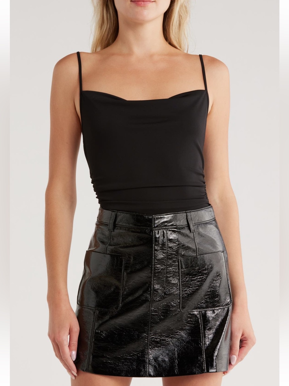 NEW Cinq a Sept Marta Cowl Neck Bodysuit